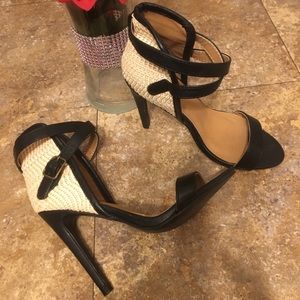 Strapped ankle heels oh yeah